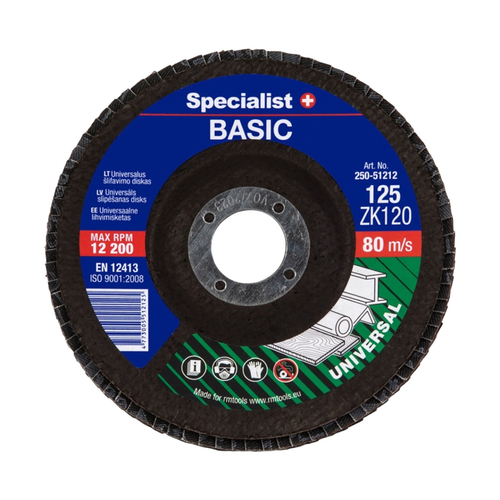 SPECIALIST+ lamellketas BASIC, ZK120, 125 mm