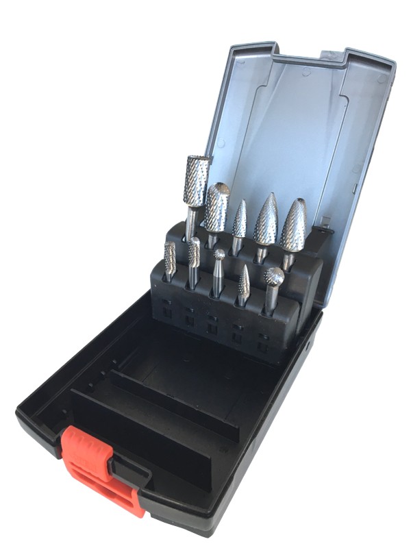 Milling bit HF set, 10 pcs.