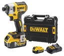Smūginis suktuvas DeWalt DCF887P2-QW; 18V 2x5,0Ah