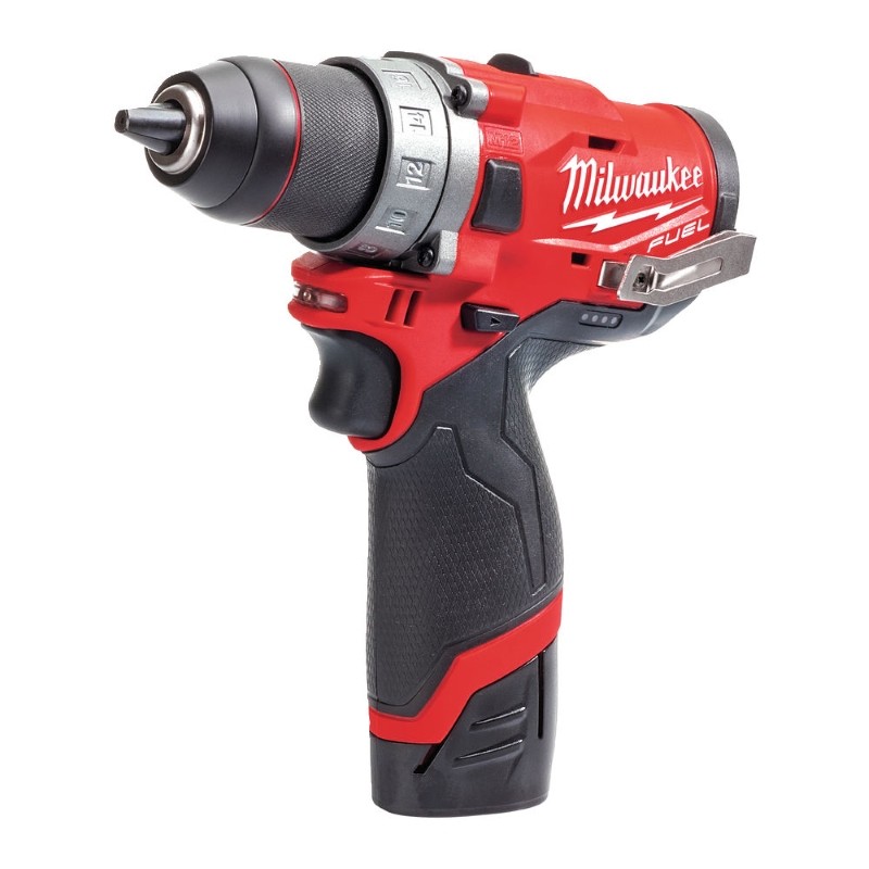 Milwaukee M12 FDD-202X kruvikeeraja/puur; 12V 2x2,0Ah