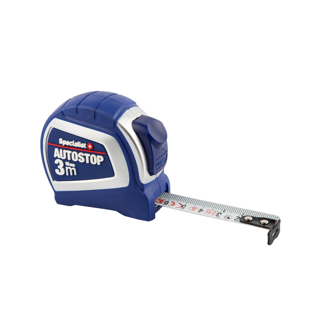 SPECIALIST+ mõõdulint AUTOSTOP, 3 m x 16 mm