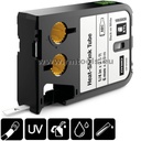 DYMO® XTL™ termokahanevad kaablisildid, 54mm, must/valge