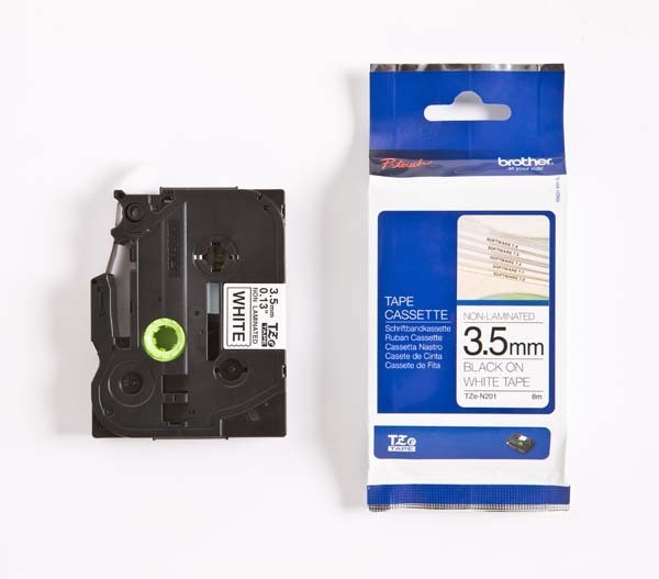 TZEN201 Black on white 3,5mm Non-Laminat