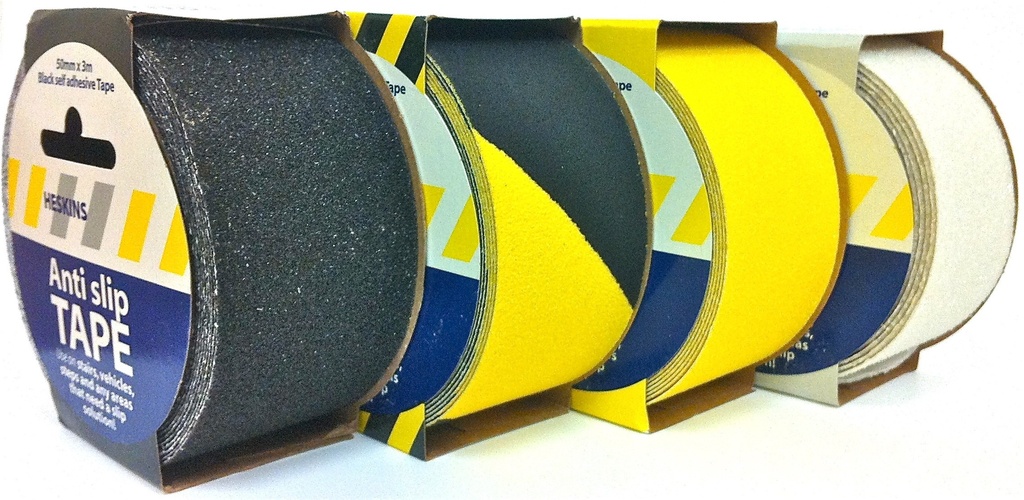Black tape 50mmX3m Safety-Grip