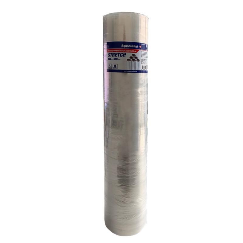 SPECIALIST+ strech wrapping film, transparent