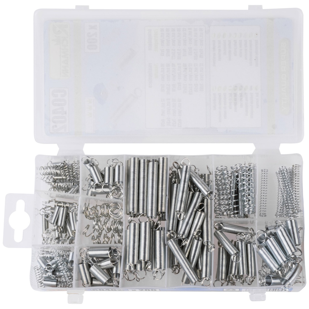 Spring kit 200 pcs.
