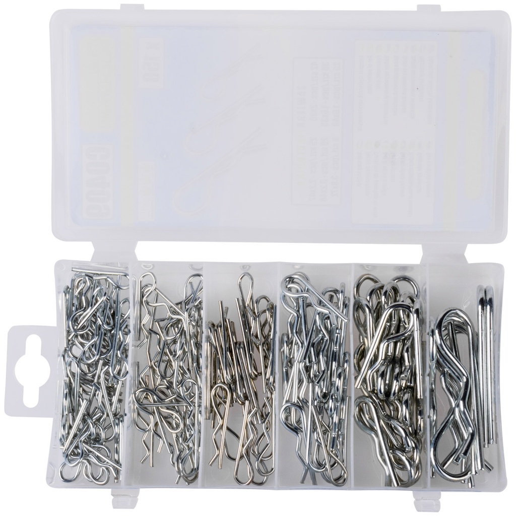 Spring retainer kit. 150 pcs.