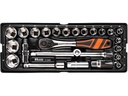 TRAY – Socket set 1/2" 8-32 mm