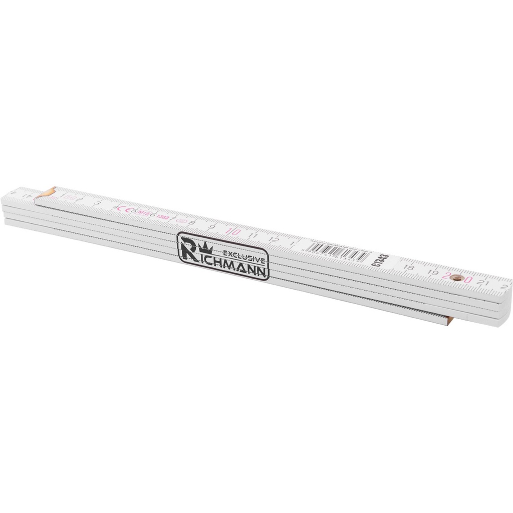 Sulankstomas medinis metras 2 m, RICHMANN