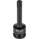 SINGLE IMPACT RIBE SOCKET 1/2' M16x78MM