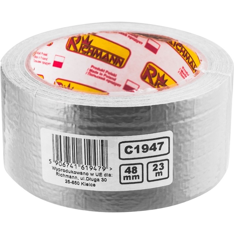 UNIVERSAL GREY TAPE DUCT TAPE 48MMx 23M