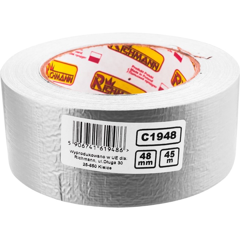 UNIVERSAL GREY TAPE DUCT TAPE 48MMx 45M