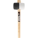 RUBBER MALLET 115MM/32 OZ WOODEN HANDLE