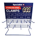 Stendid, reklaammaterjalid / "Specialist+" stendid jms / Kinnitusdetailide stendid / Klambrite stend