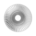 Pjovimo, šlifavimo priedai / Švitrinio audinio lapeliai, padai / Išgaubtas medžio šlifavimo diskas 125mm