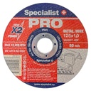 Cutting, grinding accessories / Abrasive cut off wheels / Cutting discs / Metal cutting discs Specialist PRO