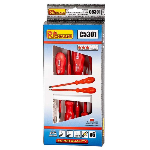 [42-C5301] Set of screwdrivers for electricians