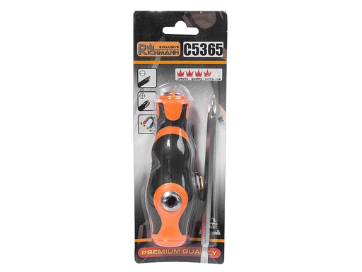 [42-C5365] 2 way screwdriver Cr-Mo