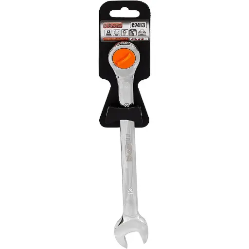 [42-C7412] Key with a ratchet, 12 mm "Corona"