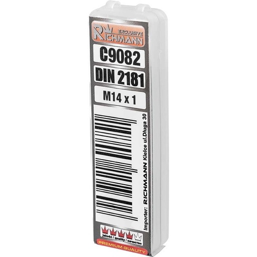 [42-C9082] Peene keermega kruvikraan M14 x 1 mm 2 tk.