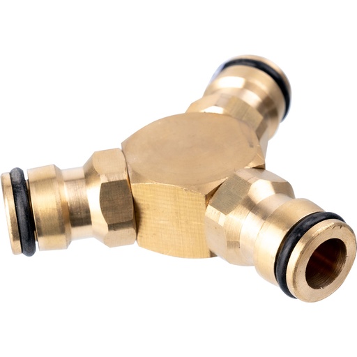 [42-SB3009] Brass 3-way connector