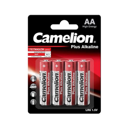 [44/1-LR06BP4] Elementai alkaline, LR06-BP4, AA, CAMELION, 4 vnt.