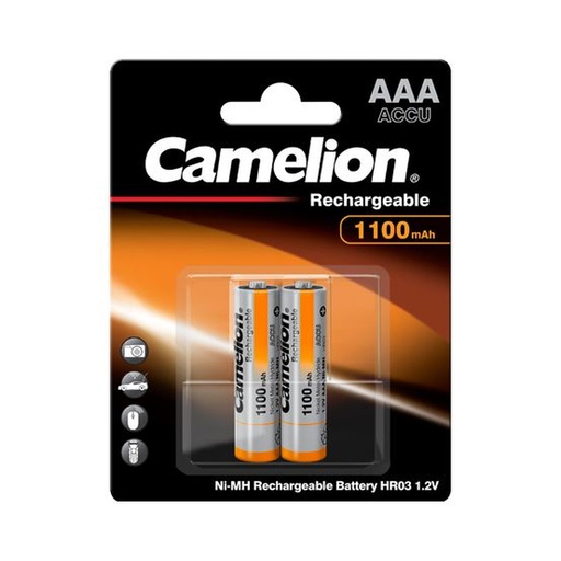 [44/2-004] Rechargeable elements NH-AAA1100BP2, CAMELION, 2 pcs.