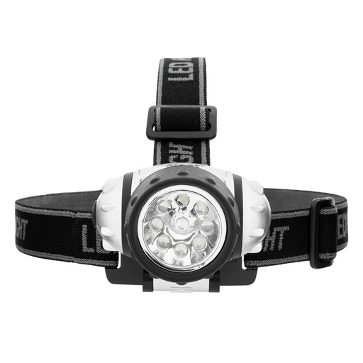 [44/4-011] Head torch 9 LED, ARCAS