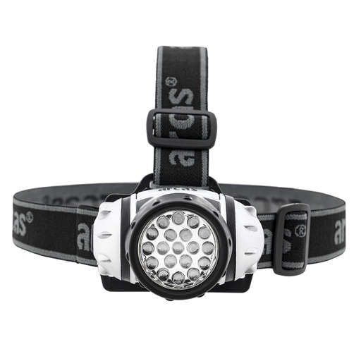 [44/4-012] Head torch 19 LED, ARCAS