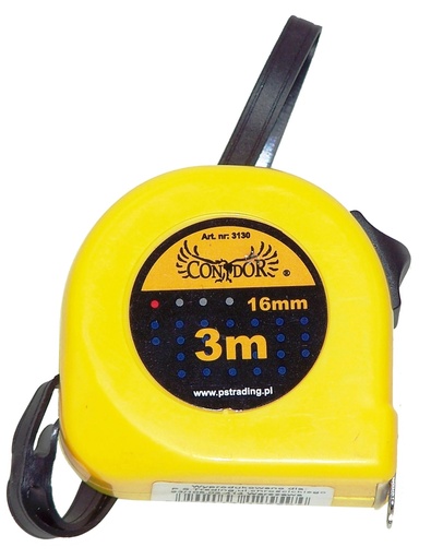 [45-3130] Mõõdulint 3m CONDOR