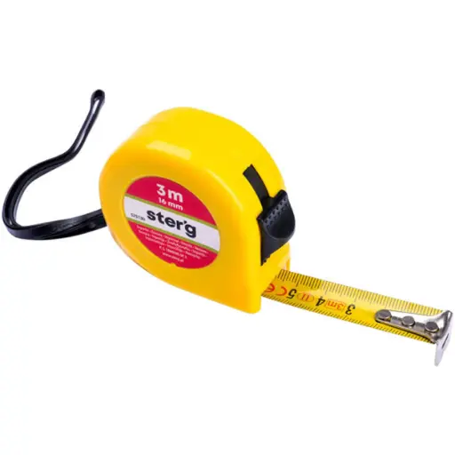 [45-3130] STER'G mõõdulint 3 m x 16 mm