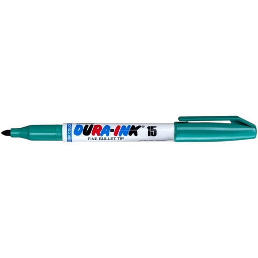 [46-096026] Marķieris DURA-INK15, zaļš Fine, 1 mm