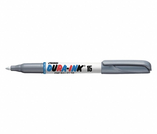 [46-096027] Marķieris DURA-INK15, sudrabs, Fine, 1 mm