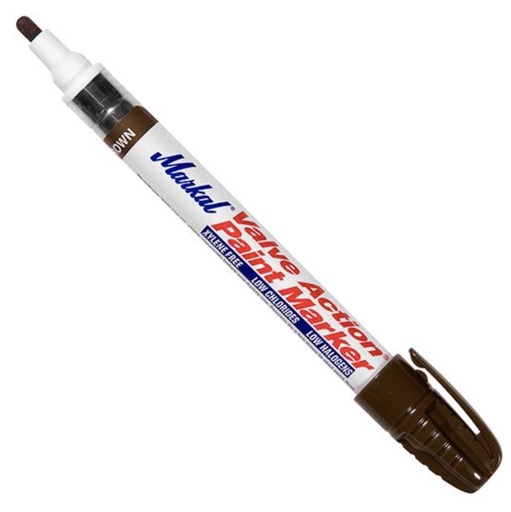 [46-096809] Paint marker Valve-Action, brown