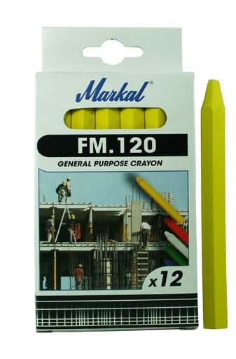 [46-44010200] Markal vahakriidid FM120, kollane
