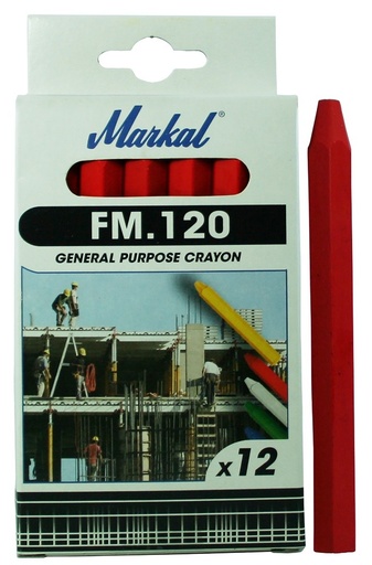 [46-44010300] Markal vahakriidid FM120, punane