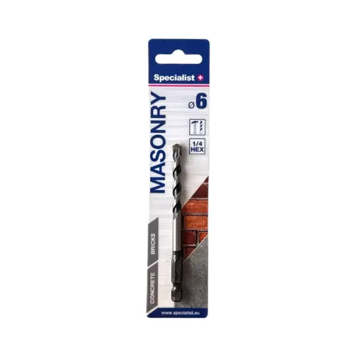 [51/1-06060] SPECIALIST+ masonry drill bit, 6x50/100 mm