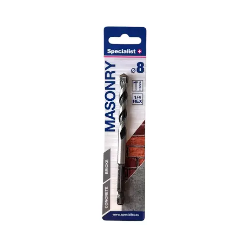 [51/1-08080] SPECIALIST+ grąžtas MASONRY, 8x60/120 mm