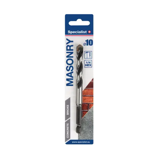 [51/1-10080] SPECIALIST+ grąžtas MASONRY, 10x60/120 mm