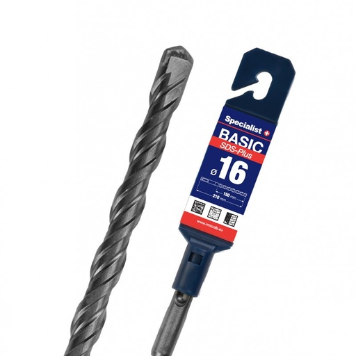 [52/1-16150] SPECIALIST+ SDS+ grąžtas BASIC, 16 x 150/210 mm