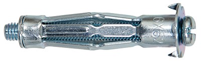 [61-5012] Metal. kaištis gipsui su varžtu HM 5X65 S