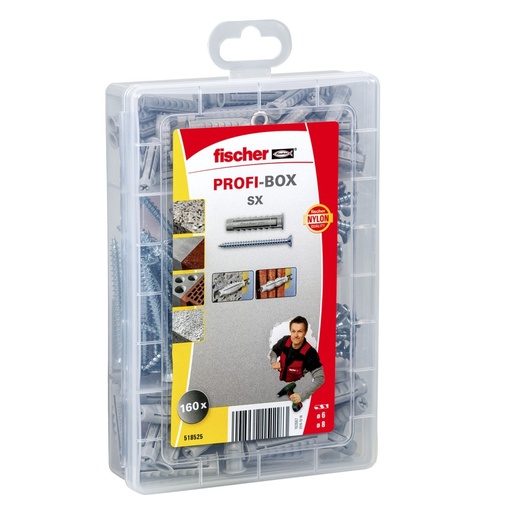 [61-518525] Rinkinys SX PROFI-BOX 160 vnt.