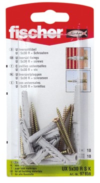 [61-879B] UX 8X50 R S blisterpakend