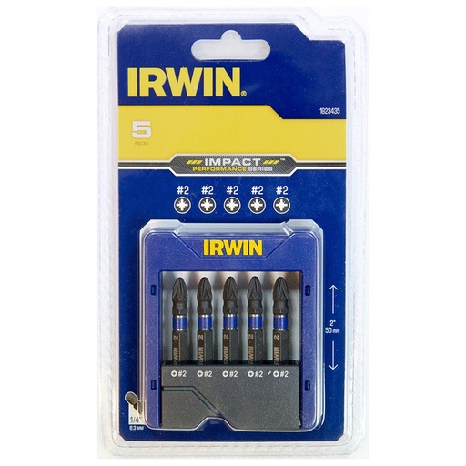 [62-1923435] Smūg. sukt. galvutės „IRWIN" PZ2, 5 vnt.