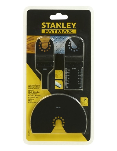 [62-26150XJ] 3pce Oscillating Cutting Set