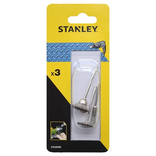 [62-36090XJ] Mini Wire Brush Kit - 3 Piece