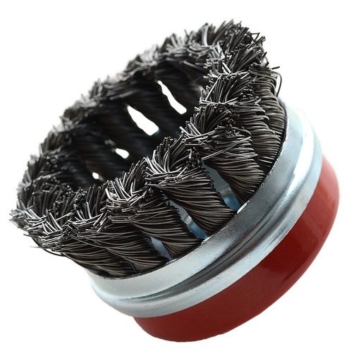 [62-36105XJ] TWIST KNOT Wire Cup 95x22.2 M14
