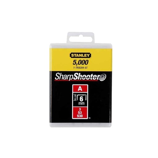 [62-TRA2045T] Klambrid, tüüp 53 Stanley 5000 tk. 6 mm