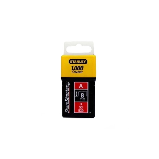 [62-TRA209T] 14MM/9/16"L/D STAPLE(1000) 53A TYPE