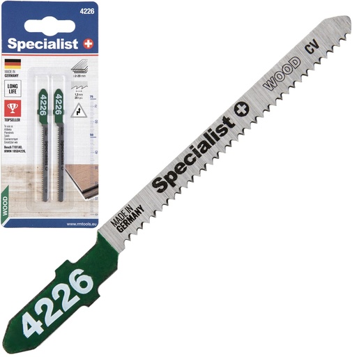 [63-4226] SPECIALIST+ jigsaw blade 4226 (T101AO), 2 pcs